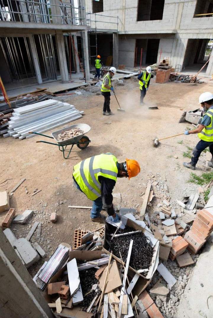 Nettoyage de fin de chantier, Béthune