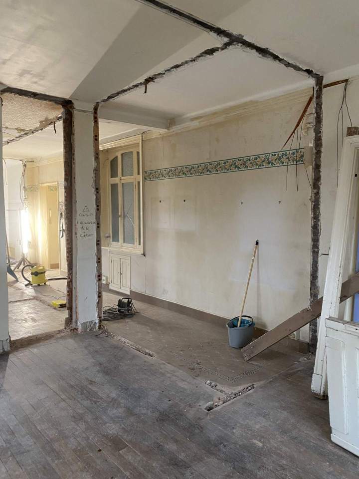 Petite démolition Lille