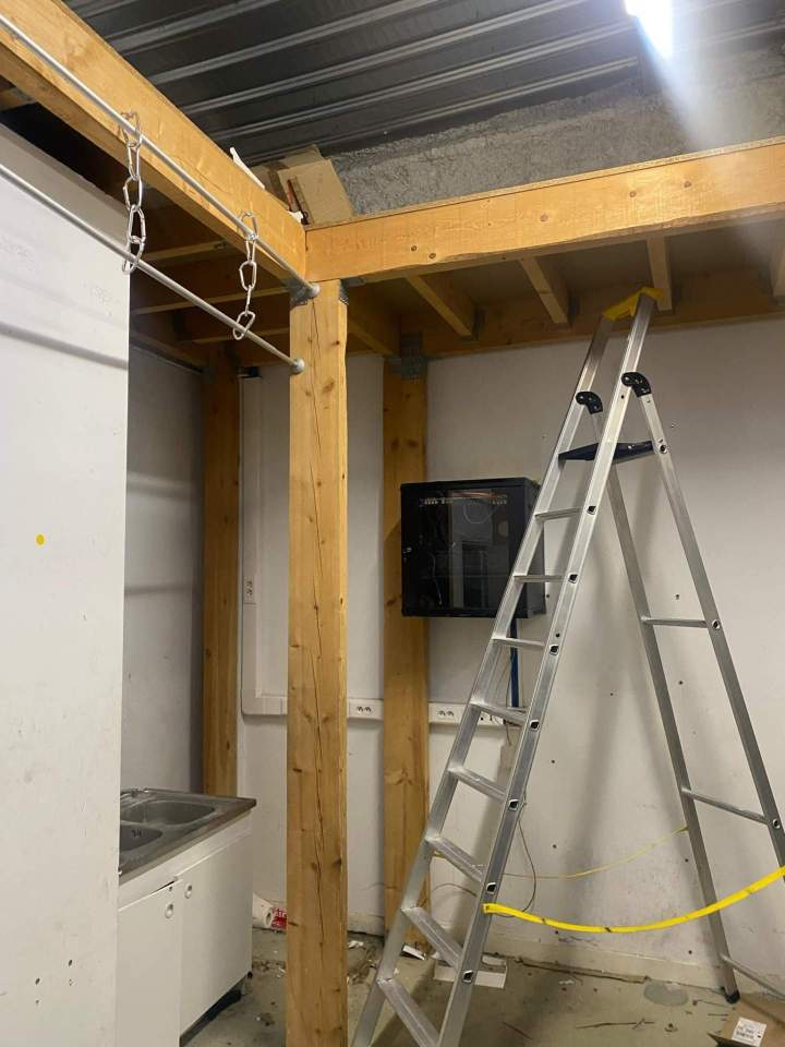 Démontage structure Lille